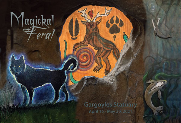 Magickal Feral art show images